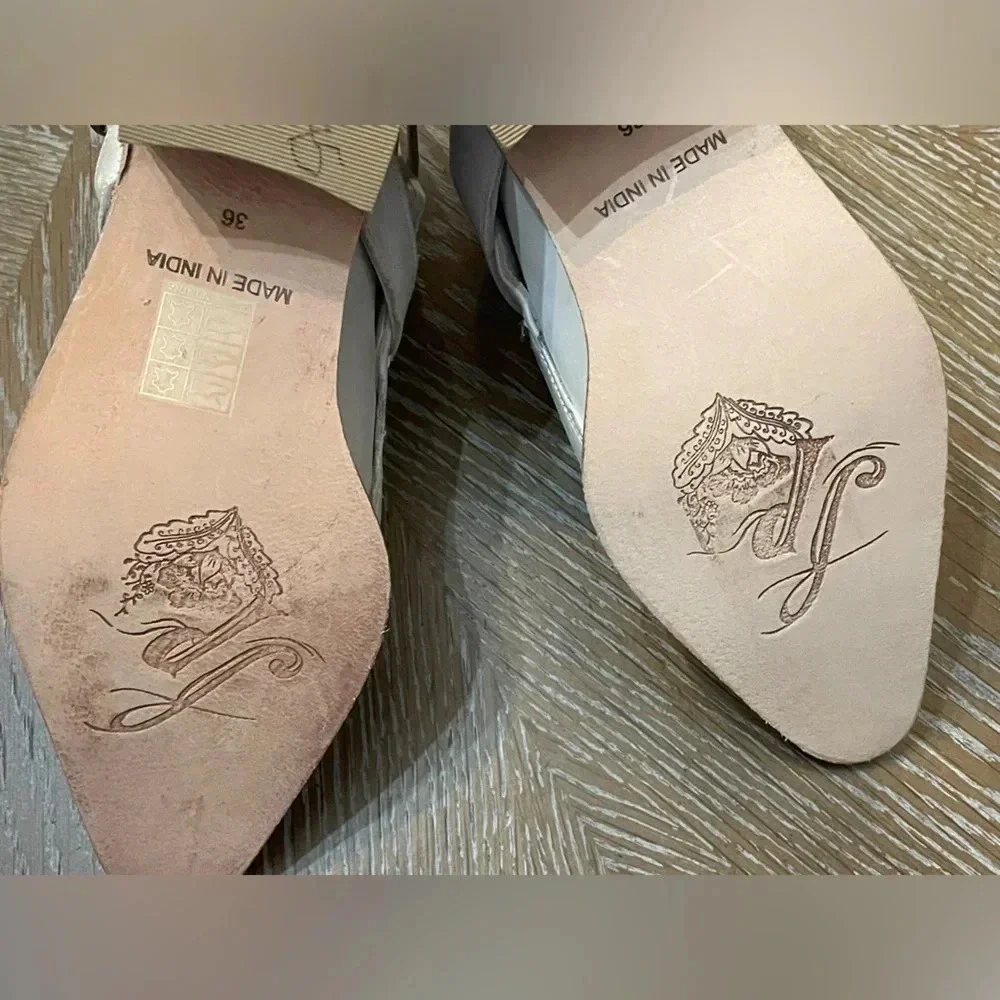 FREE PEOPLE BACK LOOP ANKLE BOOT BONE size US 5.5 - Picture 11 of 12